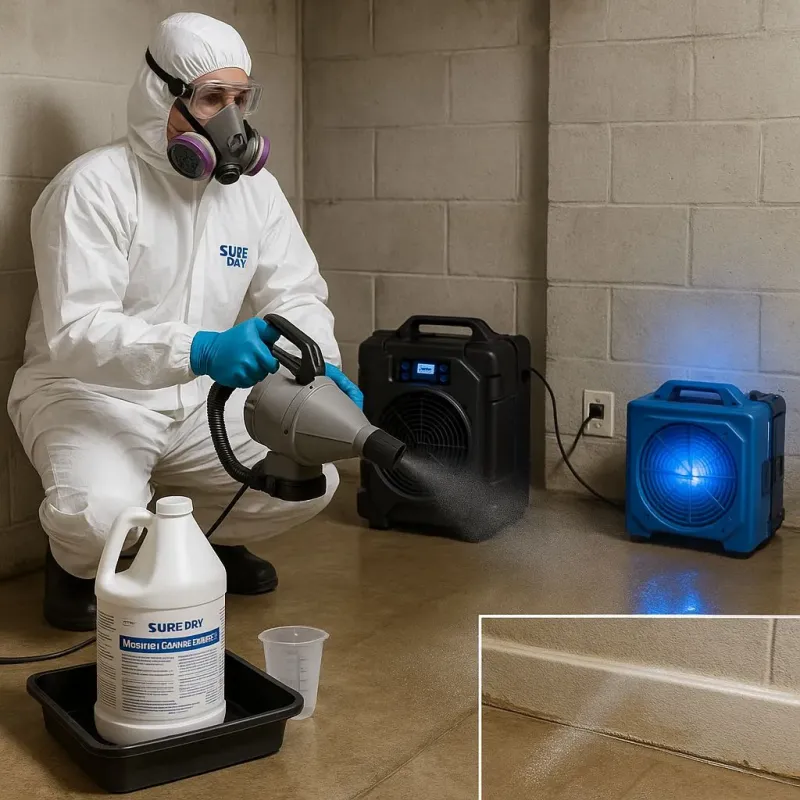 Sanitization and Odor Removal process in Savannah, GA