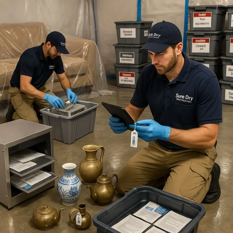 Content Protection and Restoration process in Savannah, GA