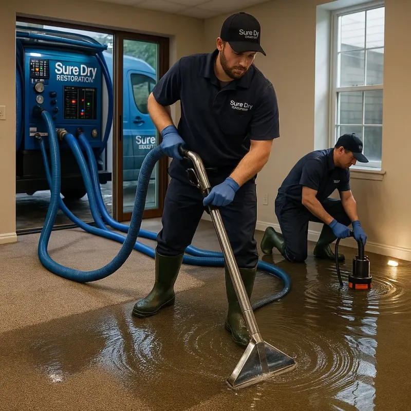 Water Extraction and Removal process in Savannah, GA